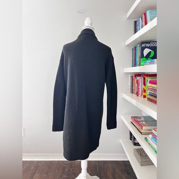 Vince Black Cotton Yak and Wool blend Cardigan Sweater size small - Picture 7 of 12